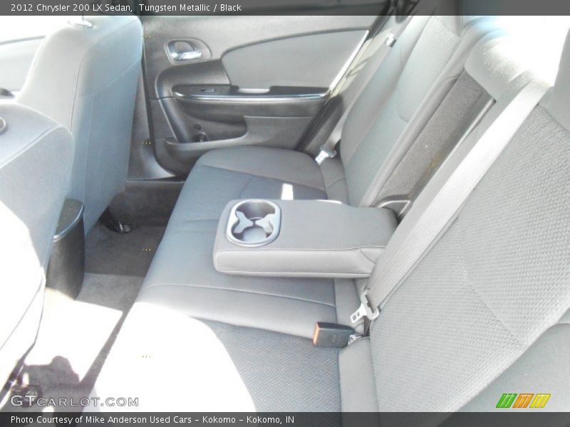 Tungsten Metallic / Black 2012 Chrysler 200 LX Sedan