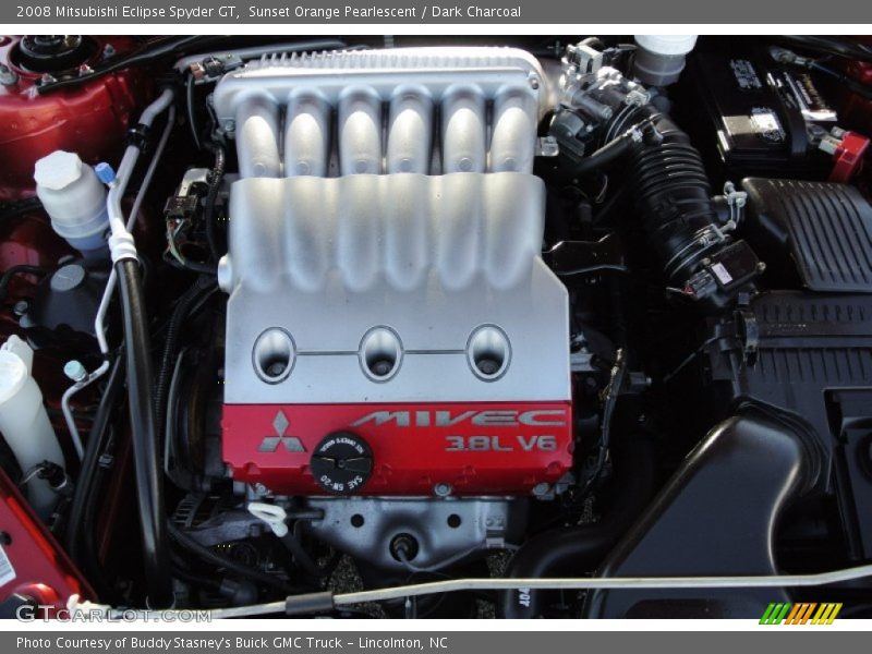  2008 Eclipse Spyder GT Engine - 3.8 Liter SOHC 24 Valve MIVEC V6