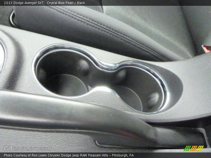 Crystal Blue Pearl / Black 2013 Dodge Avenger SXT