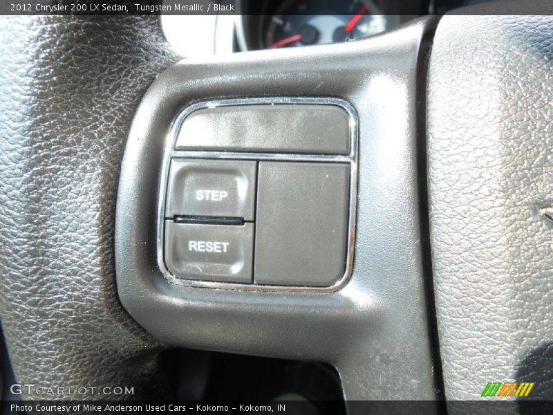 Tungsten Metallic / Black 2012 Chrysler 200 LX Sedan