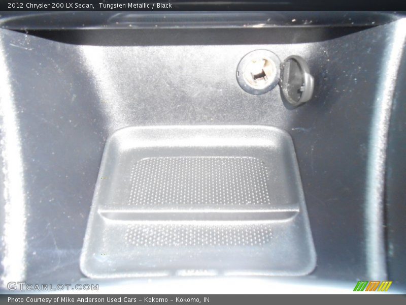 Tungsten Metallic / Black 2012 Chrysler 200 LX Sedan