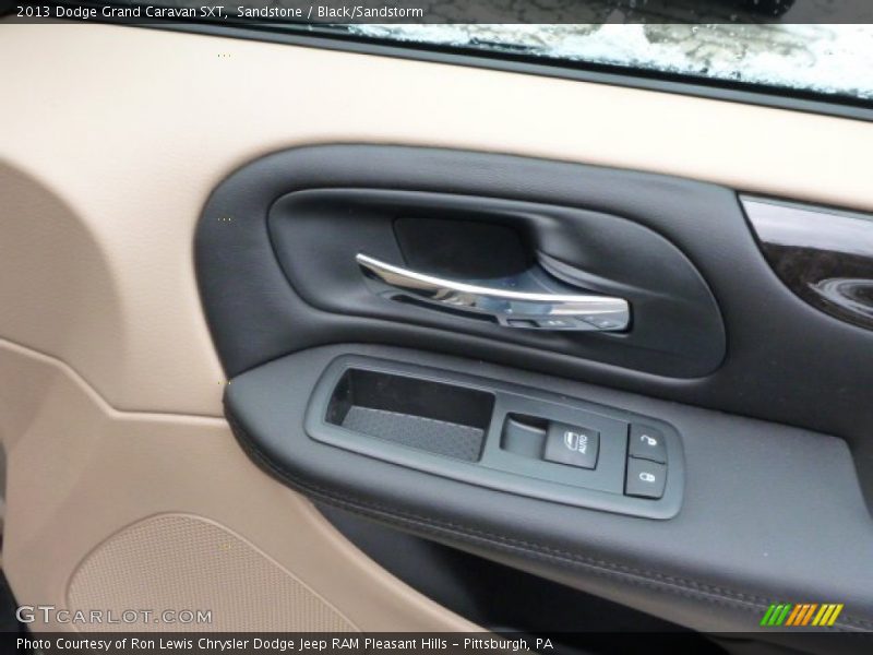 Sandstone / Black/Sandstorm 2013 Dodge Grand Caravan SXT