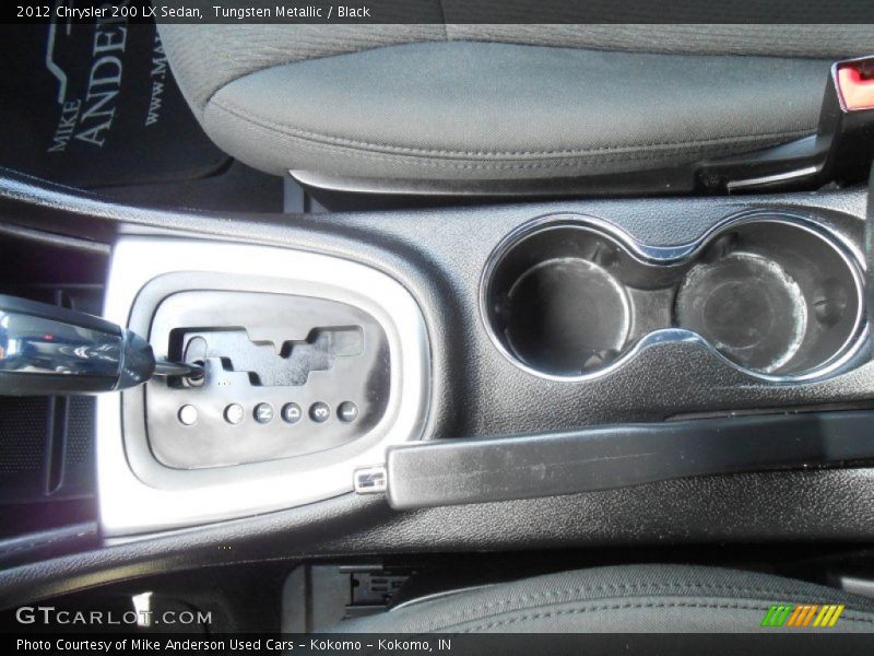 Tungsten Metallic / Black 2012 Chrysler 200 LX Sedan