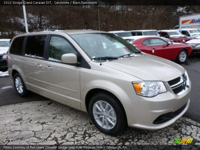 Sandstone / Black/Sandstorm 2013 Dodge Grand Caravan SXT