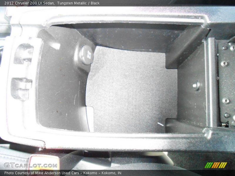 Tungsten Metallic / Black 2012 Chrysler 200 LX Sedan