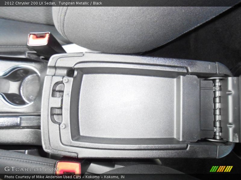 Tungsten Metallic / Black 2012 Chrysler 200 LX Sedan
