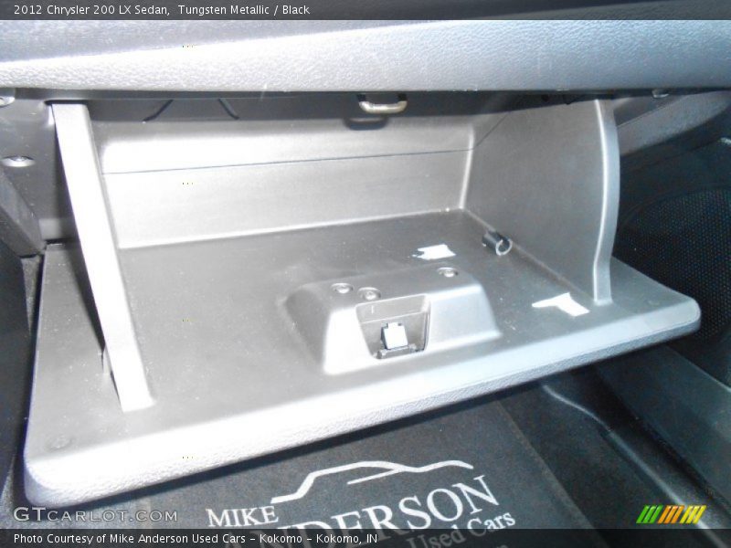 Tungsten Metallic / Black 2012 Chrysler 200 LX Sedan