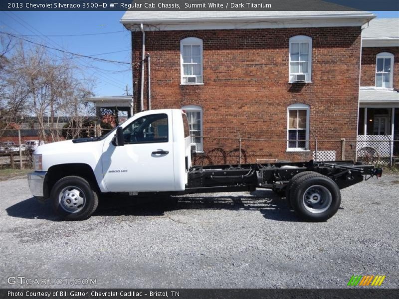  2013 Silverado 3500HD WT Regular Cab Chassis Summit White