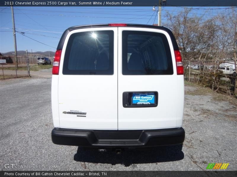 Summit White / Medium Pewter 2013 Chevrolet Express 2500 Cargo Van