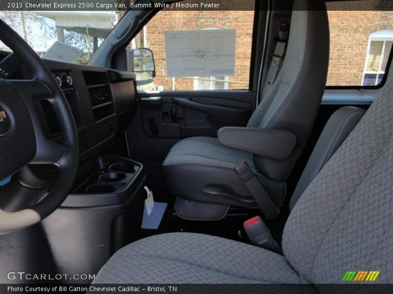 Summit White / Medium Pewter 2013 Chevrolet Express 2500 Cargo Van