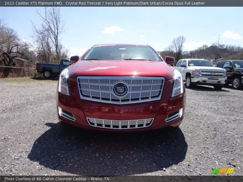 Crystal Red Tintcoat / Very Light Platinum/Dark Urban/Cocoa Opus Full Leather 2013 Cadillac XTS Platinum FWD