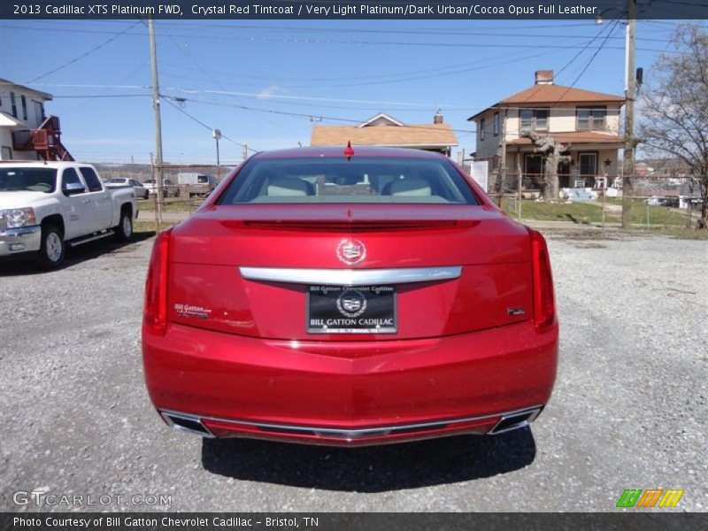 Crystal Red Tintcoat / Very Light Platinum/Dark Urban/Cocoa Opus Full Leather 2013 Cadillac XTS Platinum FWD