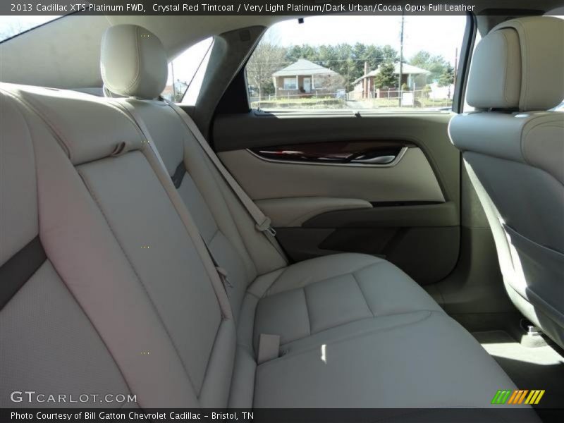 Crystal Red Tintcoat / Very Light Platinum/Dark Urban/Cocoa Opus Full Leather 2013 Cadillac XTS Platinum FWD