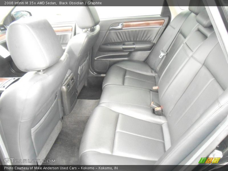 Black Obsidian / Graphite 2008 Infiniti M 35x AWD Sedan