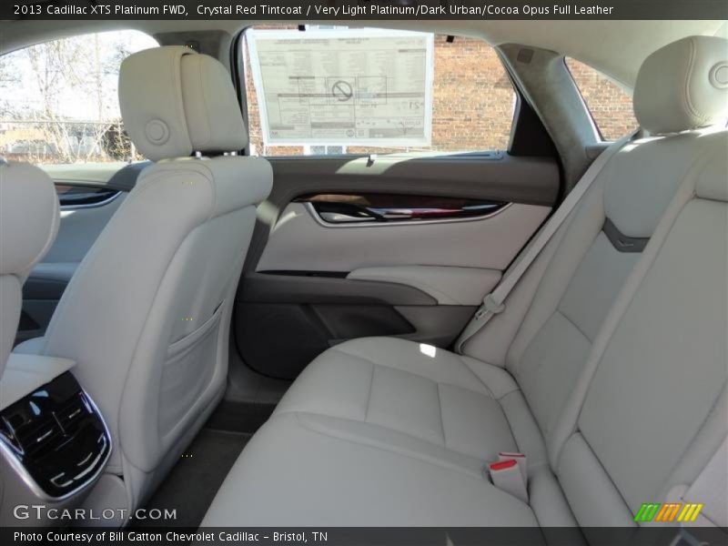 Crystal Red Tintcoat / Very Light Platinum/Dark Urban/Cocoa Opus Full Leather 2013 Cadillac XTS Platinum FWD