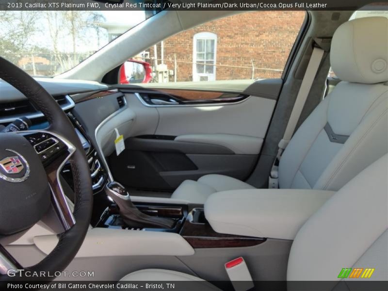 Crystal Red Tintcoat / Very Light Platinum/Dark Urban/Cocoa Opus Full Leather 2013 Cadillac XTS Platinum FWD