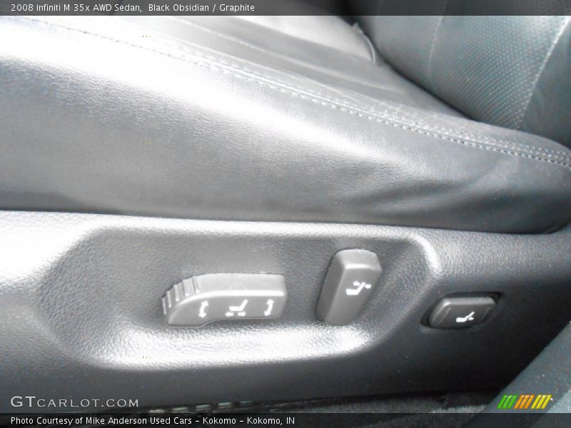 Black Obsidian / Graphite 2008 Infiniti M 35x AWD Sedan