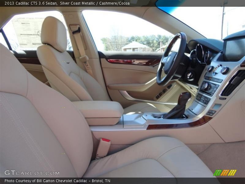 Silver Coast Metallic / Cashmere/Cocoa 2013 Cadillac CTS 3.6 Sedan