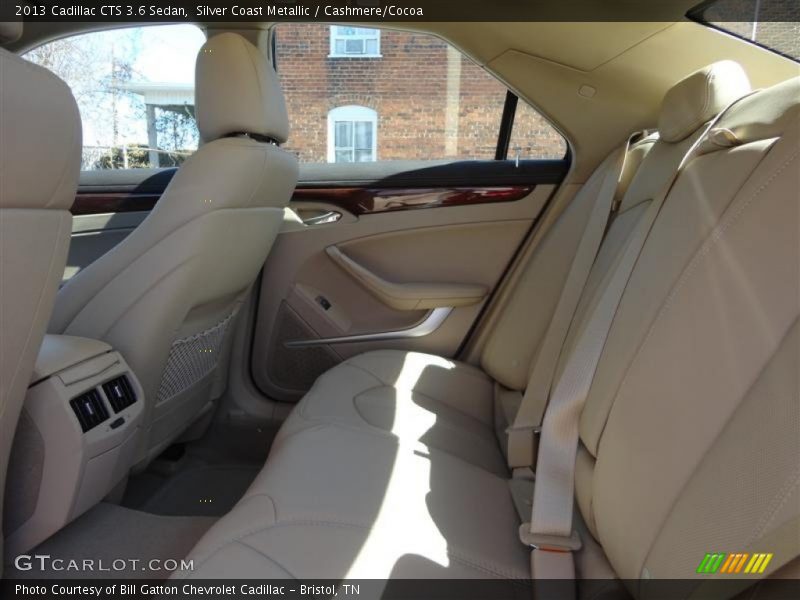 Silver Coast Metallic / Cashmere/Cocoa 2013 Cadillac CTS 3.6 Sedan