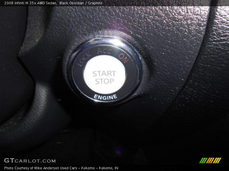 Black Obsidian / Graphite 2008 Infiniti M 35x AWD Sedan