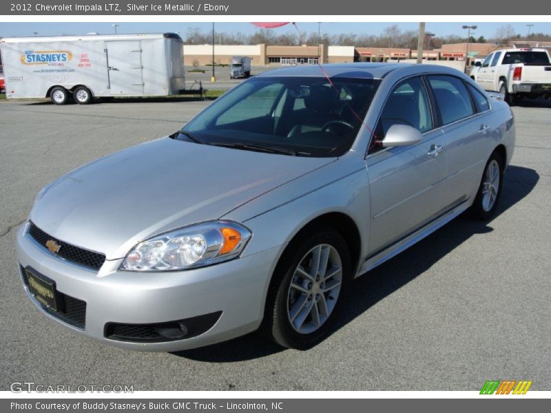 Silver Ice Metallic / Ebony 2012 Chevrolet Impala LTZ
