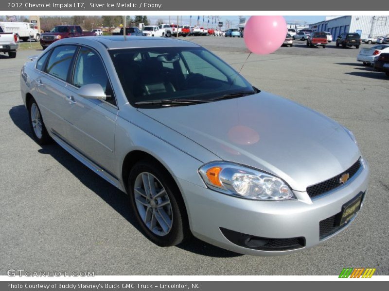 Silver Ice Metallic / Ebony 2012 Chevrolet Impala LTZ