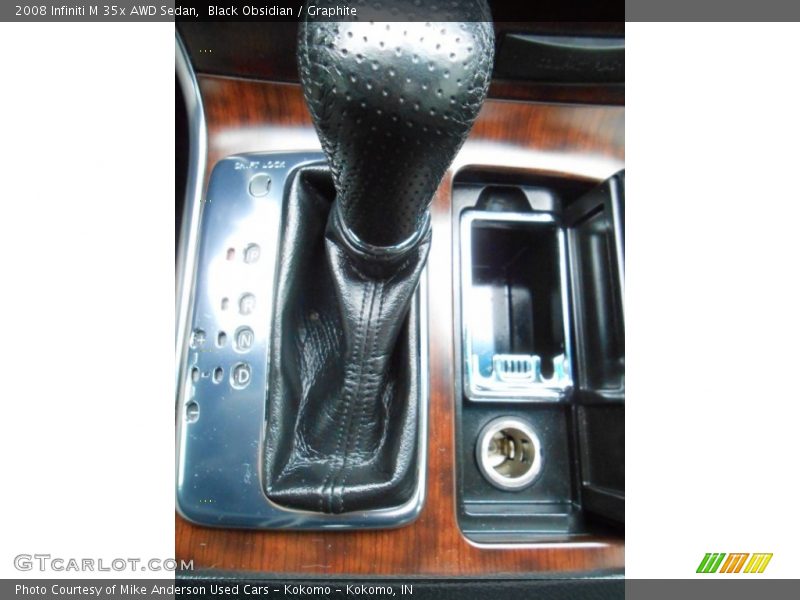 Black Obsidian / Graphite 2008 Infiniti M 35x AWD Sedan