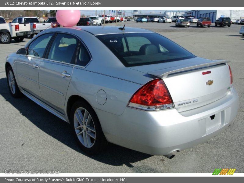 Silver Ice Metallic / Ebony 2012 Chevrolet Impala LTZ