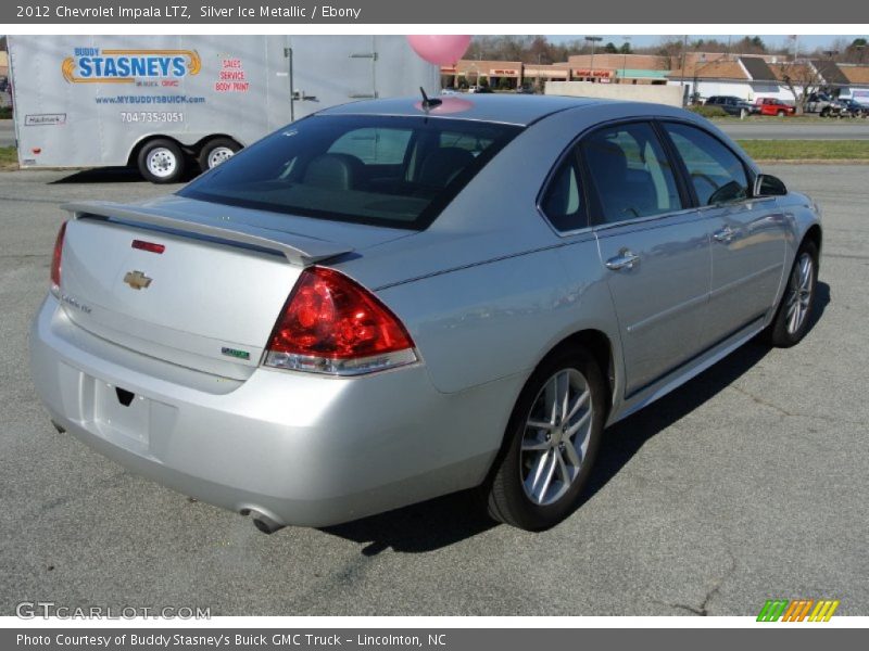 Silver Ice Metallic / Ebony 2012 Chevrolet Impala LTZ