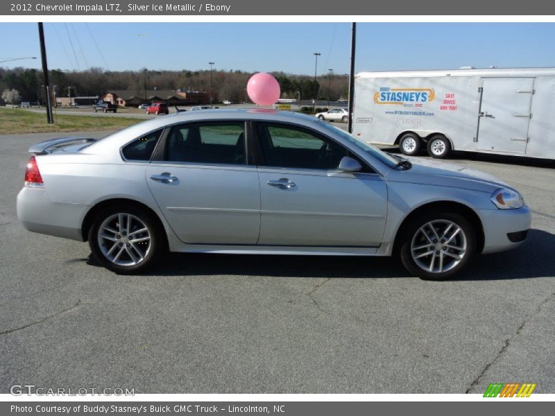 Silver Ice Metallic / Ebony 2012 Chevrolet Impala LTZ