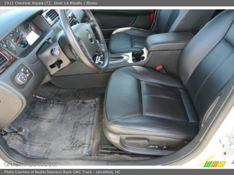 Silver Ice Metallic / Ebony 2012 Chevrolet Impala LTZ