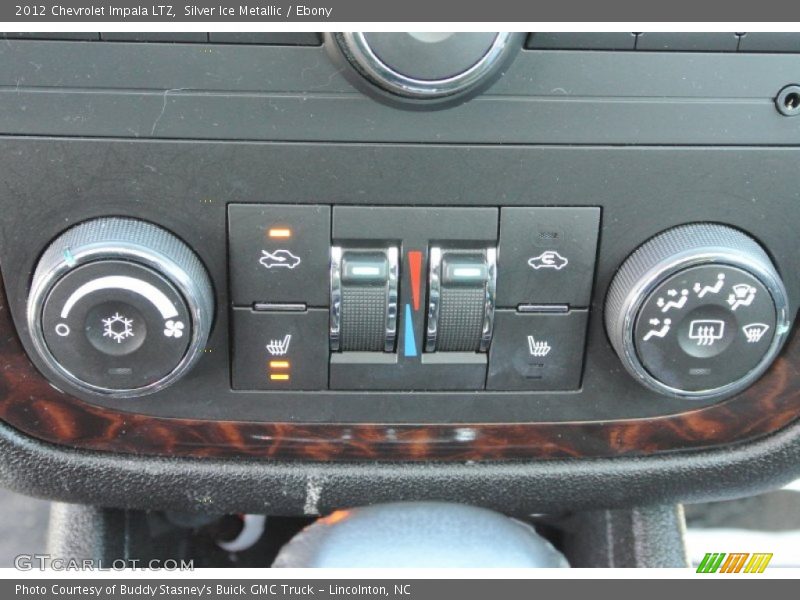Silver Ice Metallic / Ebony 2012 Chevrolet Impala LTZ
