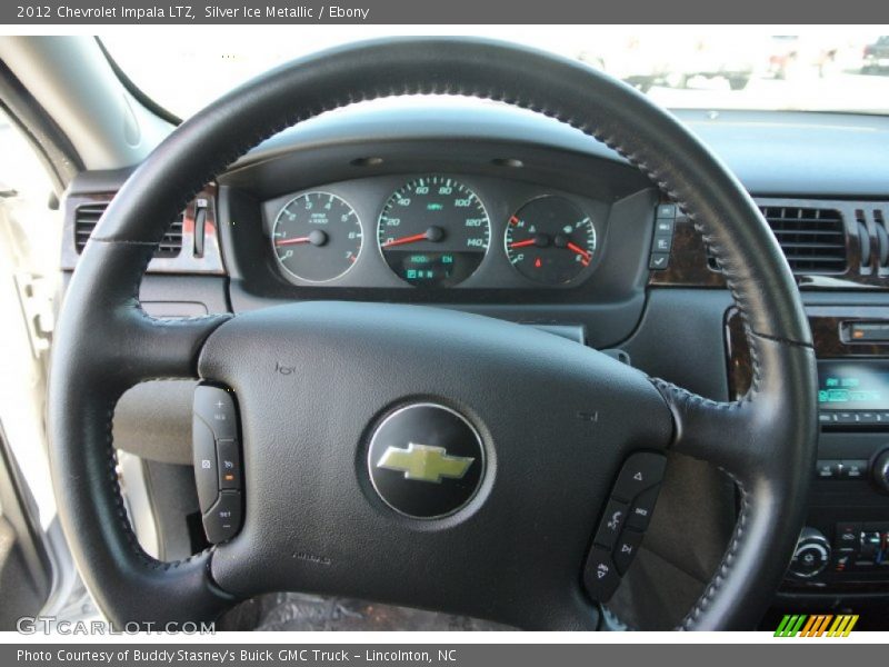 Silver Ice Metallic / Ebony 2012 Chevrolet Impala LTZ