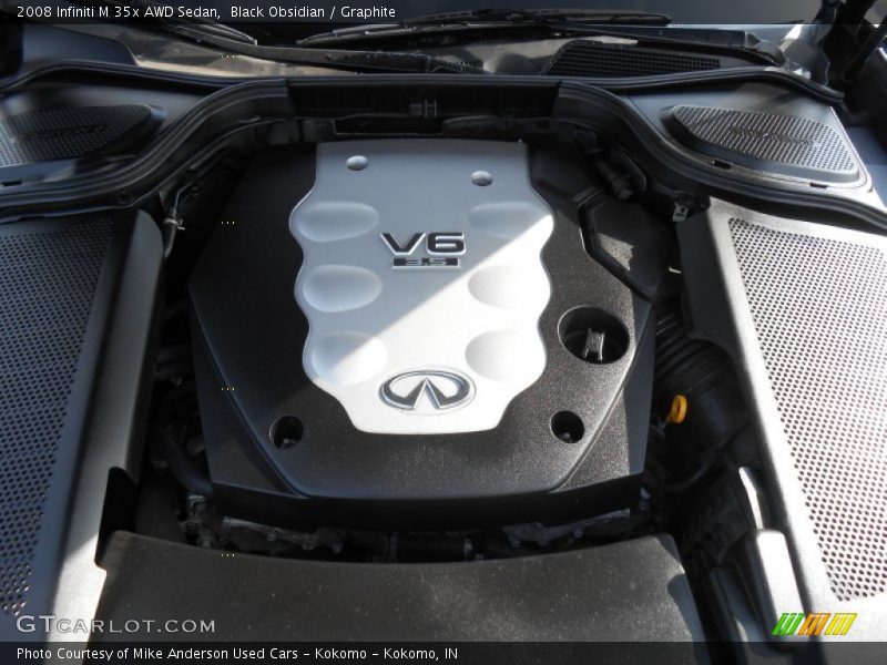 Black Obsidian / Graphite 2008 Infiniti M 35x AWD Sedan