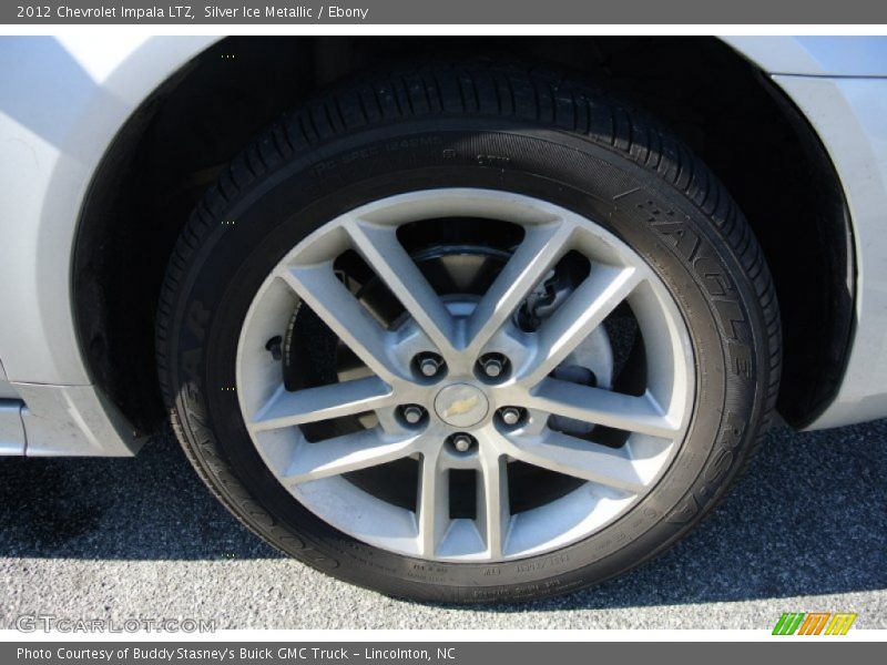 Silver Ice Metallic / Ebony 2012 Chevrolet Impala LTZ