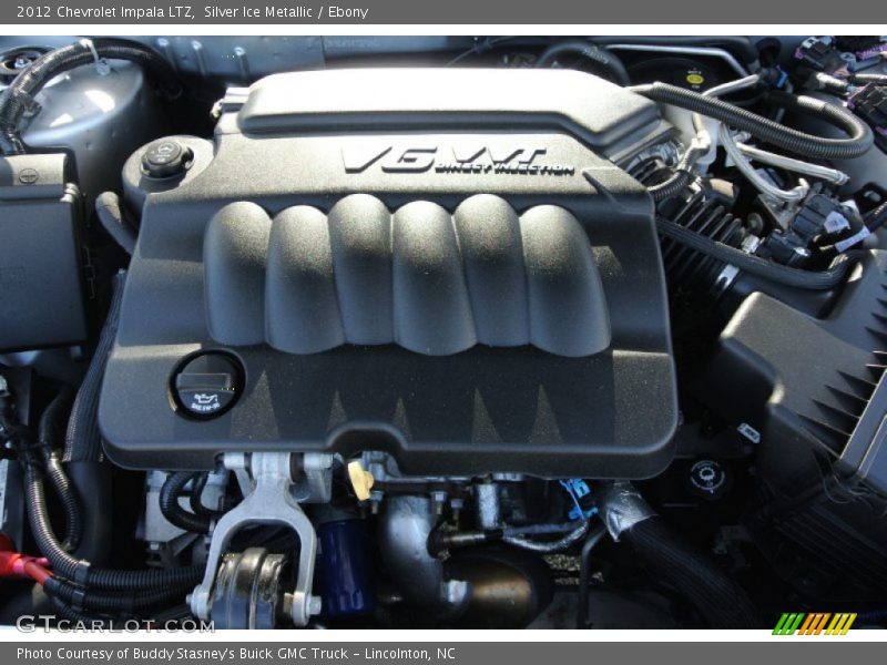 Silver Ice Metallic / Ebony 2012 Chevrolet Impala LTZ
