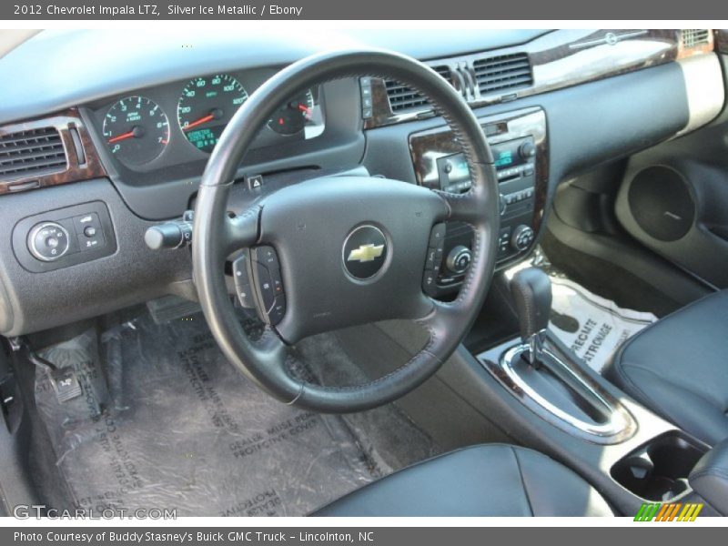 Silver Ice Metallic / Ebony 2012 Chevrolet Impala LTZ