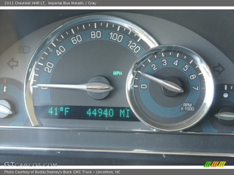 Imperial Blue Metallic / Gray 2011 Chevrolet HHR LT