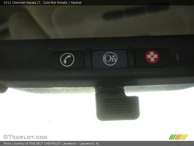 Gold Mist Metallic / Neutral 2012 Chevrolet Impala LT