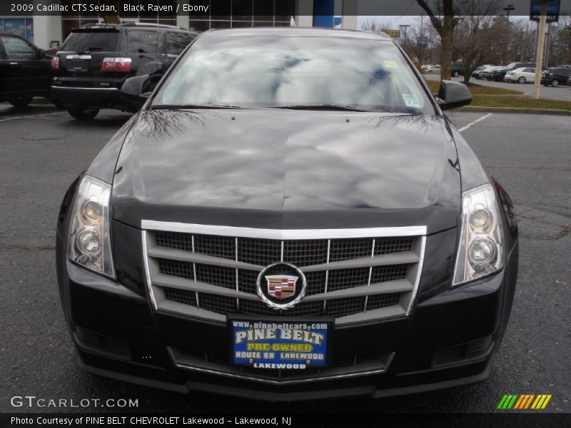Black Raven / Ebony 2009 Cadillac CTS Sedan