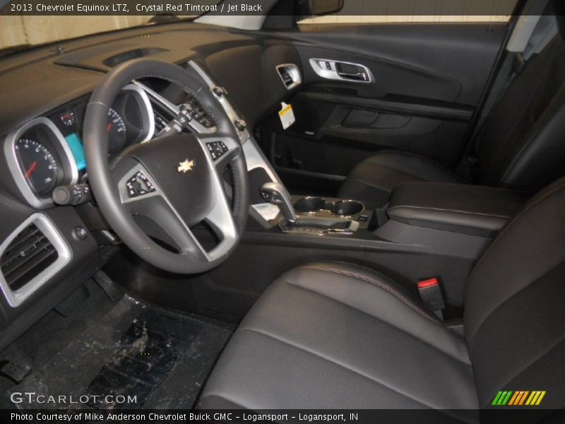 Crystal Red Tintcoat / Jet Black 2013 Chevrolet Equinox LTZ