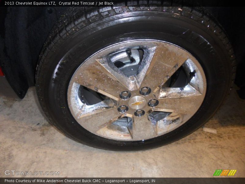 Crystal Red Tintcoat / Jet Black 2013 Chevrolet Equinox LTZ