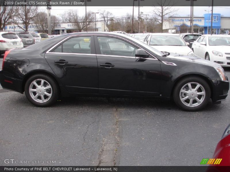 Black Raven / Ebony 2009 Cadillac CTS Sedan