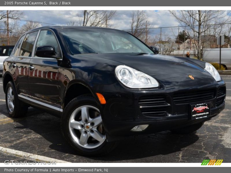 Black / Black 2005 Porsche Cayenne S