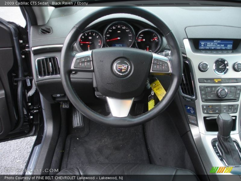 Black Raven / Ebony 2009 Cadillac CTS Sedan