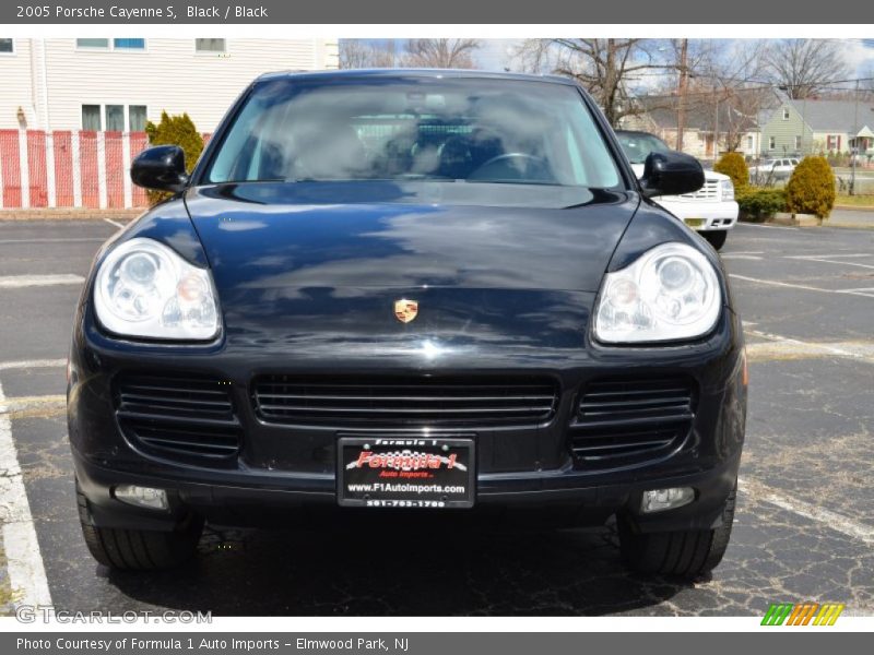 Black / Black 2005 Porsche Cayenne S