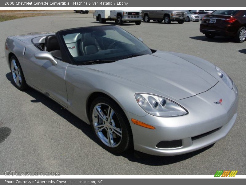 Front 3/4 View of 2008 Corvette Convertible