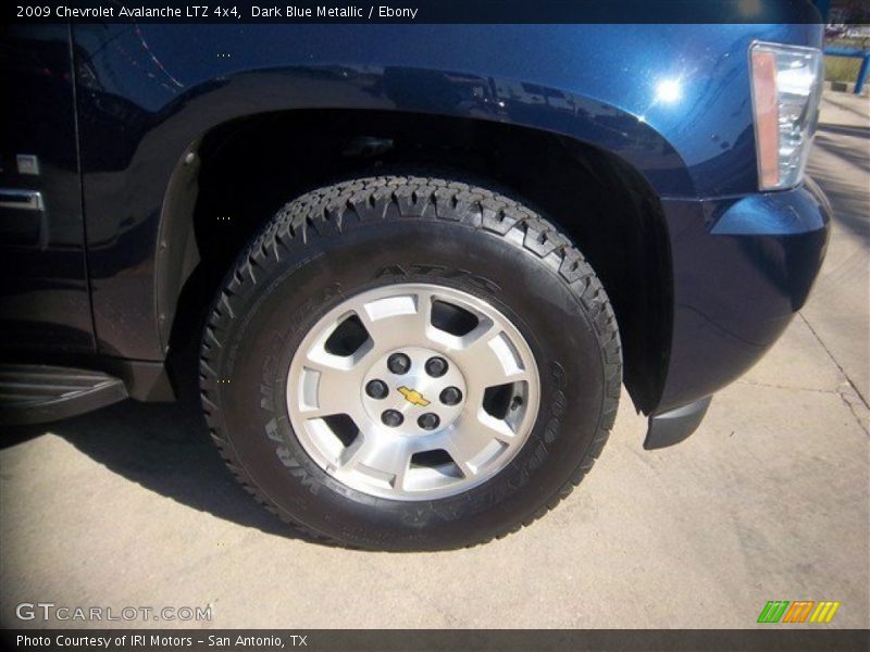 Dark Blue Metallic / Ebony 2009 Chevrolet Avalanche LTZ 4x4
