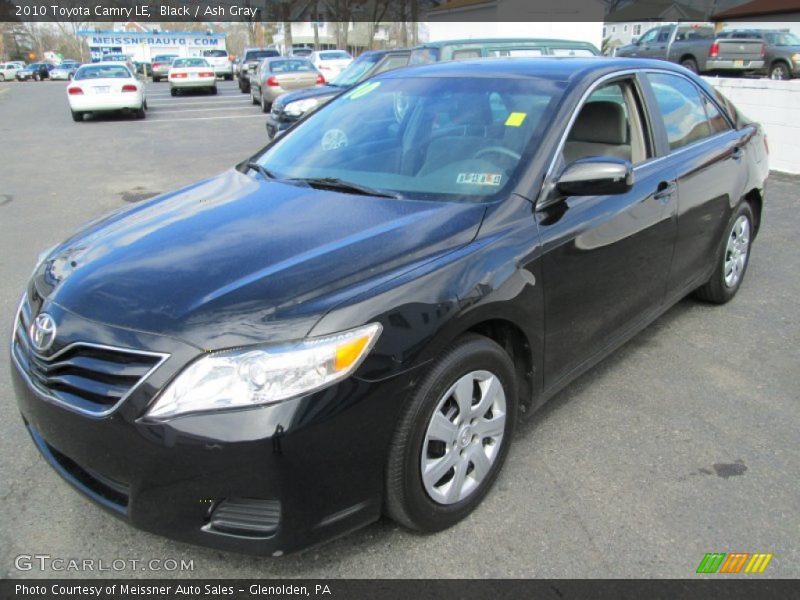 Black / Ash Gray 2010 Toyota Camry LE