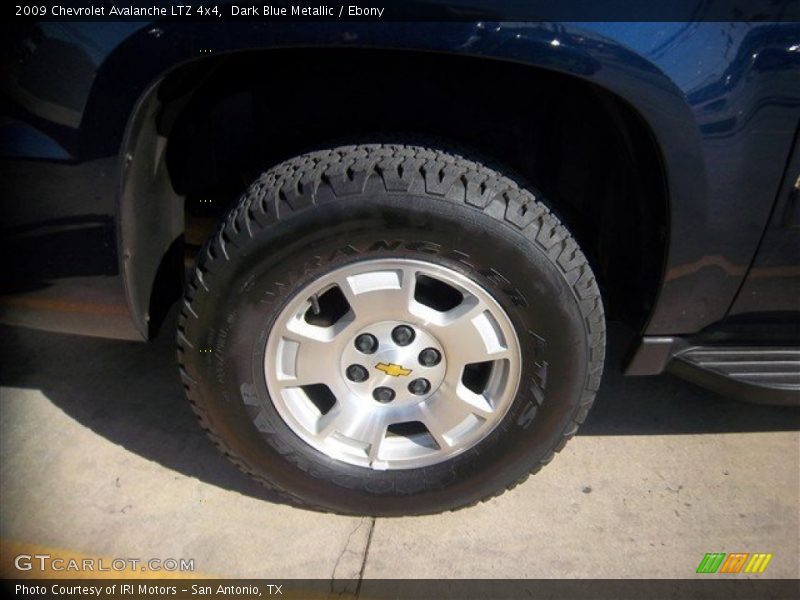 Dark Blue Metallic / Ebony 2009 Chevrolet Avalanche LTZ 4x4